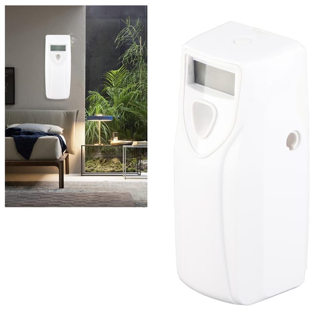 Automatische Geurdispenser met Timer Wandmontage Luchtverfrisser Parfumverstuiver Machine Wit white