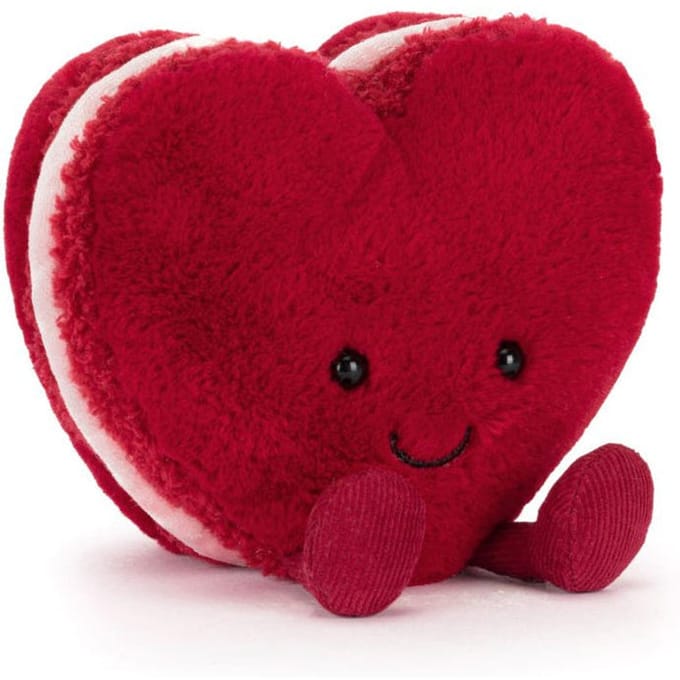 Jellycat knuffel Amuseable Arlette Heart Macaron