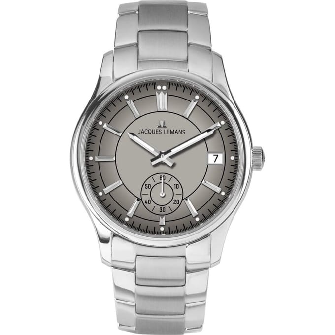 Jacques Lemans - 1-2197L - Polshorloge - Heren - Kwarts - Derby