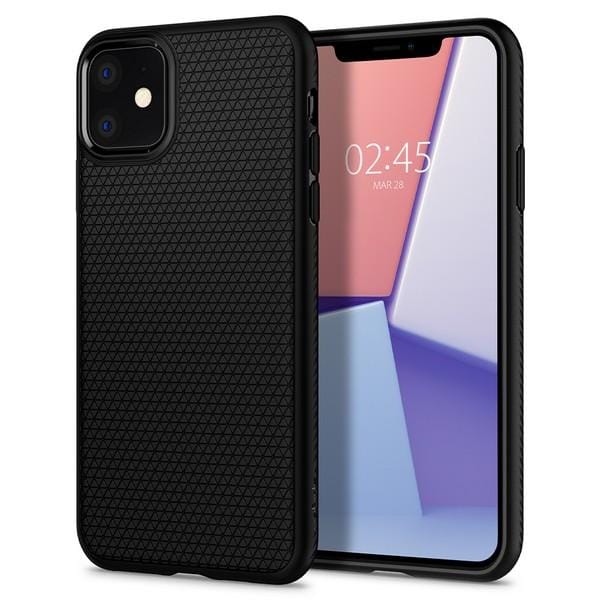 Spigen Liquid Air Apple iPhone 11 Hoesje Matte Zwart