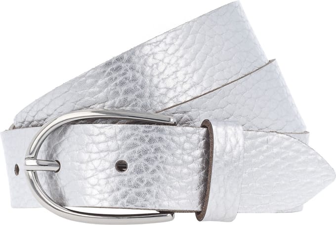 Vanzetti Riem Leer - Dames - 75 cm - silber-metallic