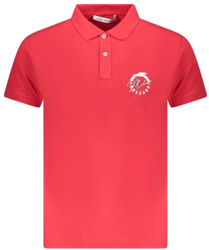 TRUSSARDI Polo Rood Maat S