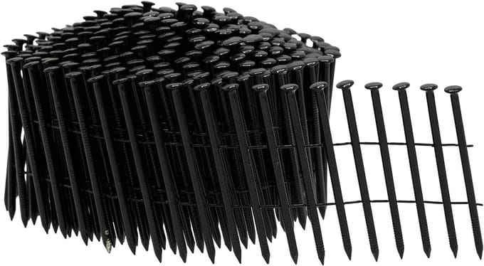 Coilspijkers Roestvrij Staal - Ringnagels - Houtconstructies - Lenskop - 2.1x50mm