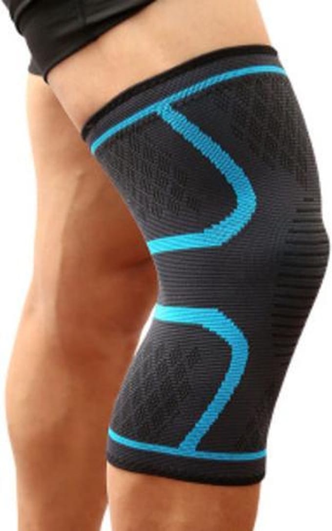 Comfortabele Kniebrace – Maat L – Blauw