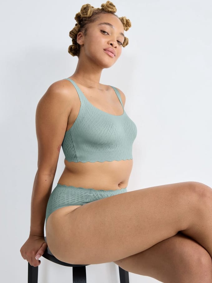 sloggi Bustier Blue ZERO Feel Bliss