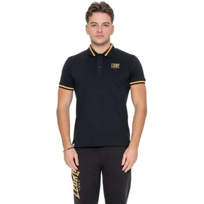 T-shirt Leone 1947 Man Piquet Gold
