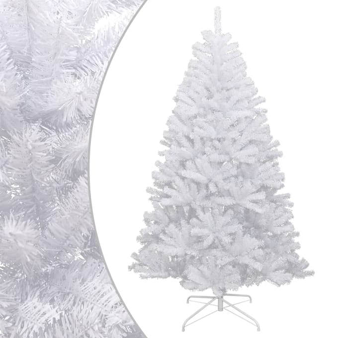 vidaXL - Kunstkerstboom - met - scharnieren - en - sneeuw - 210 - cm