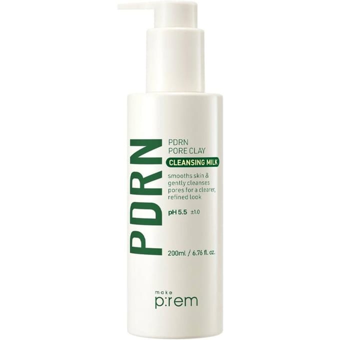 [maak blz:rem] PDRN Pore Clay Reinigingsmelk 200ml white