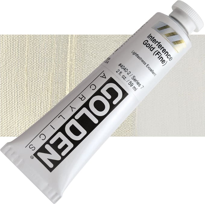 Golden Heavy Body Acrylverf Serie 7 Interference Gold (Fine)