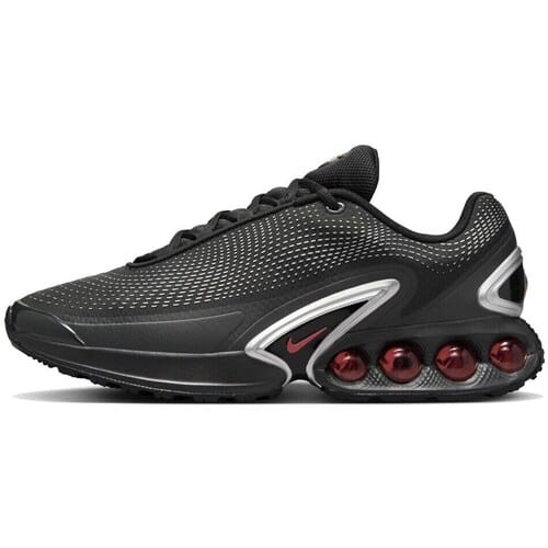 Nike air max DN DV3337-016 black/univ red/metallic silver/smoke grey maat 46