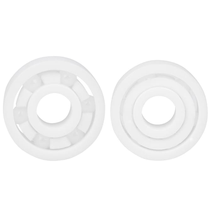 1 stuks Witte Kleur ZrO2 Keramisch Miniatuur 606 Kogellager 6*17*6mm