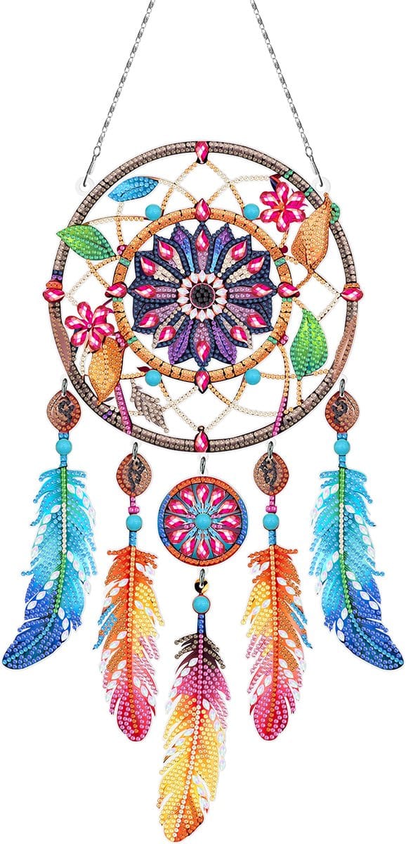 Dromenvanger dubbelzijdig - 301 - diamond painting - compleet pakket - Diamond painting by Wietske