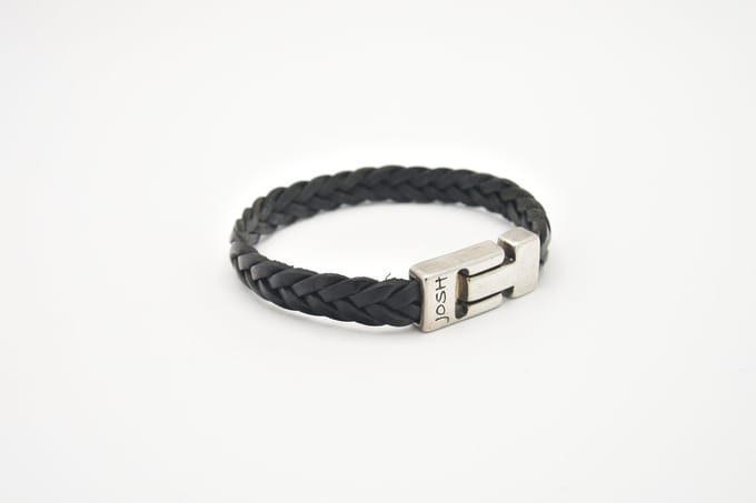 Josh-24456-Armband-Zwart-Heren-22,5cm