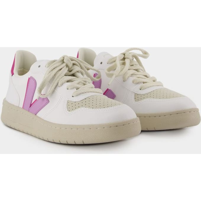 V-10 W Sneakers - Veja - Katoen - Wit