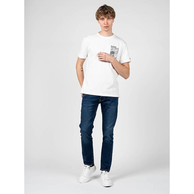 Pepe Jeans T-shirt Shye Mannen Wit