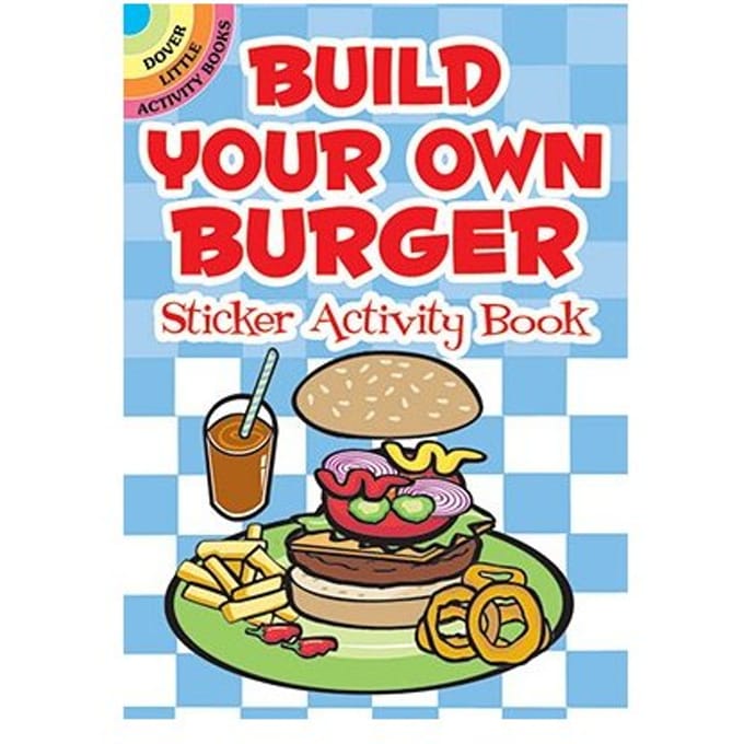 Build Your Own Burger Sticker Activity Book - Susan Shaw-Russell