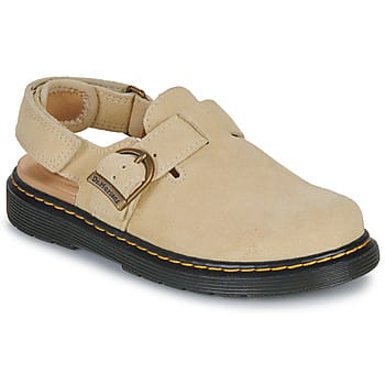 Dr. Martens  Klompen Jorgie J Light Tan Bronx Suede