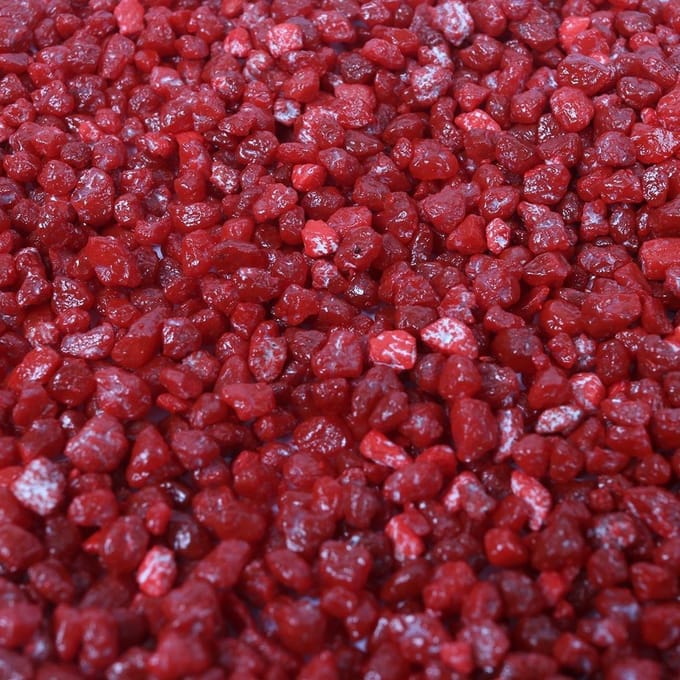 Aqua Della aquarium grind Rood 2KG