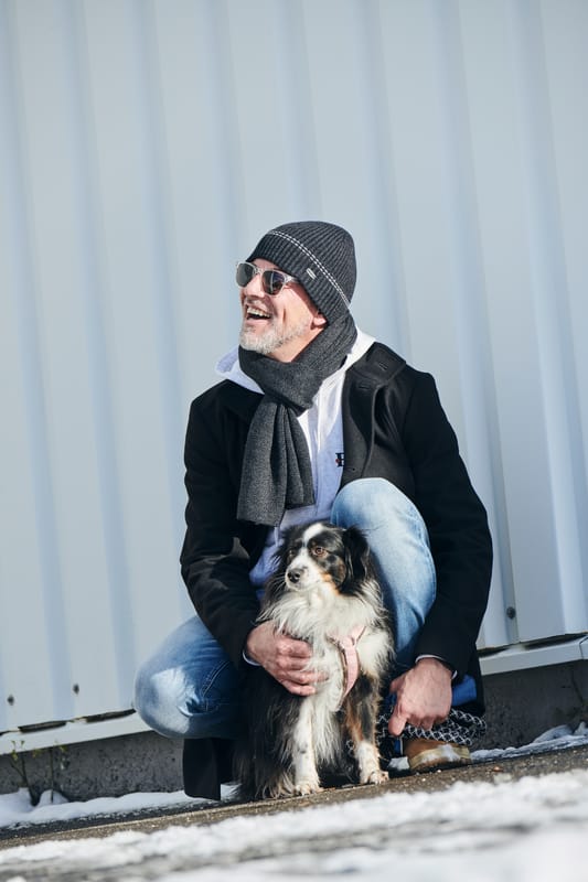 Chillouts Grayson Scarf Unisex Sjaal - donkergrijs - Standard