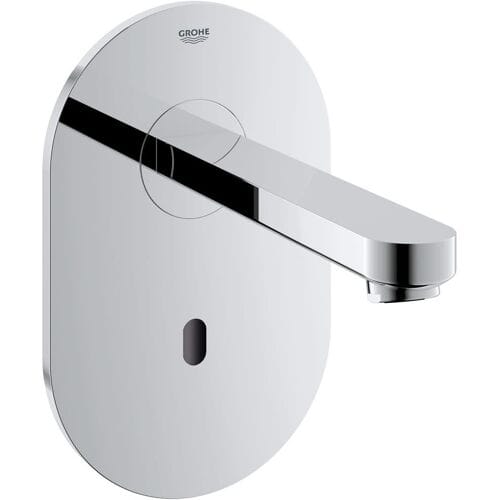 GROHE Eurosmart Cosmopolitan E afbouwdeel v wandkraan met uitloop 17cm zonder menging met tranformator 230V chroom