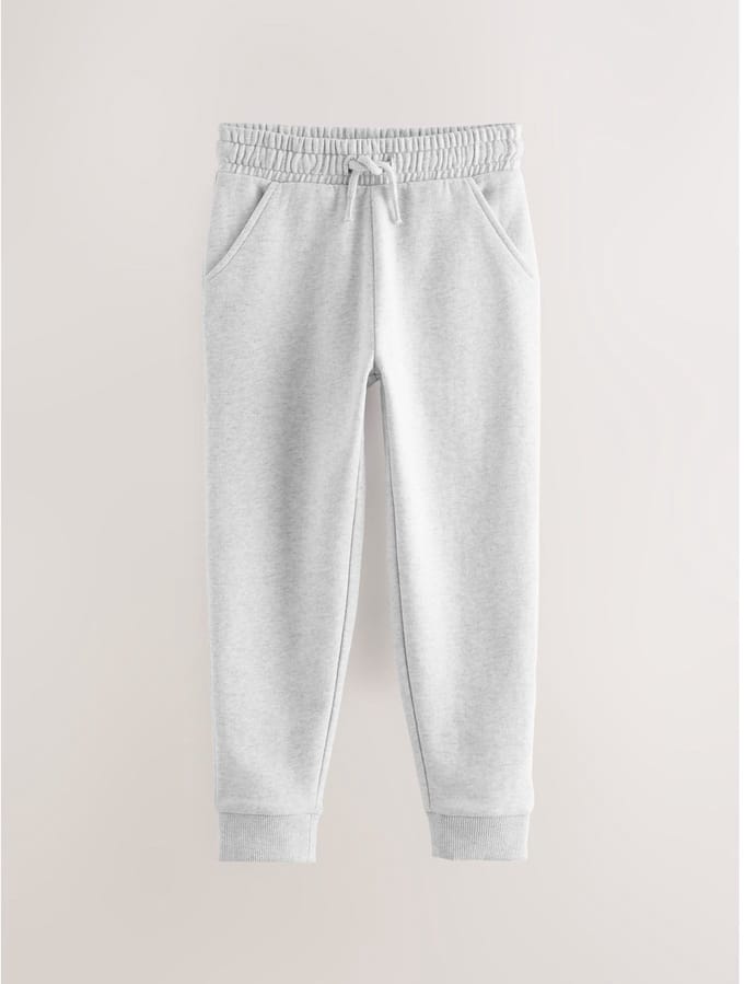 Next - Meisjes - Zachte jersey joggingbroek met normale pasvorm - Grijs