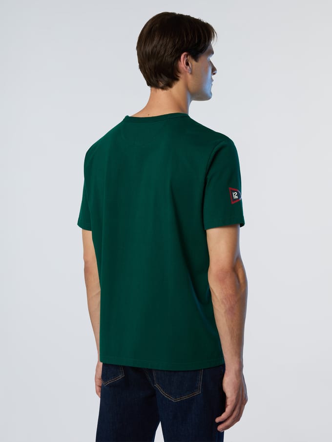 North Sails T-shirt Met zeilprint