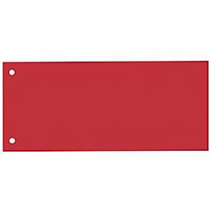 bene scheidingsstroken-karton, rood, 100 stuks