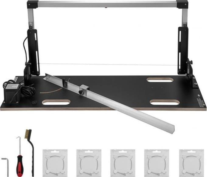 Piepschuimsnijder 42x152cm - Voor Schuim & Piepschuim - 0-90° Snijhoek