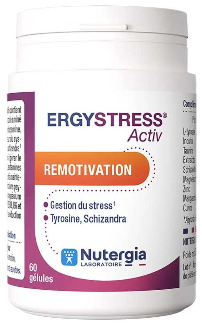 Nutergia Ergystress Activ 60 Capsules