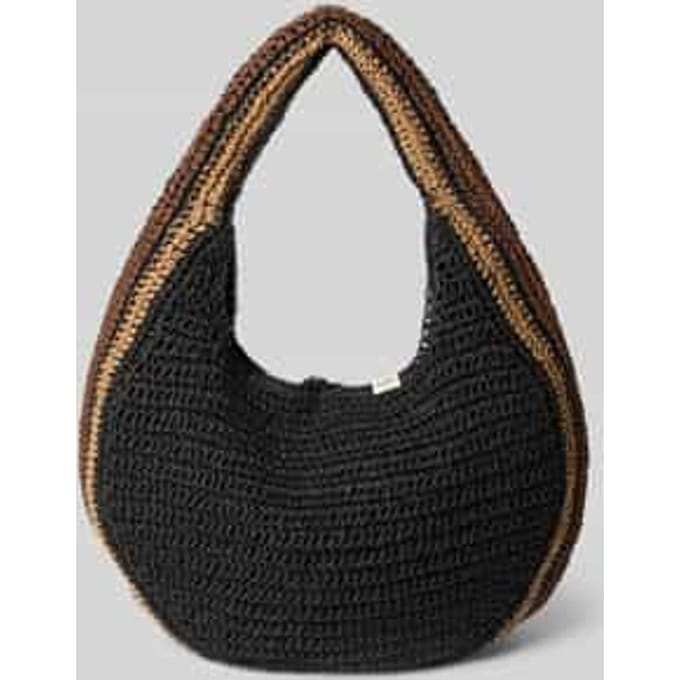 Handtas met labeldetail model 'Saunteer'
