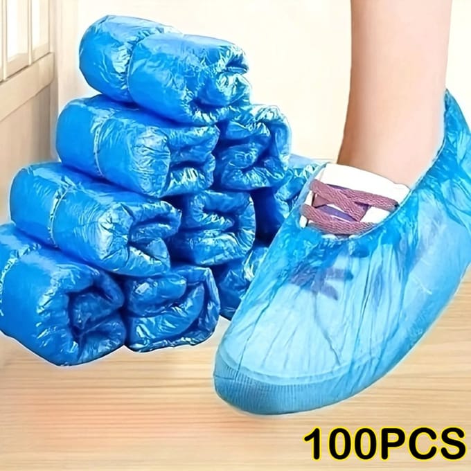 Livé® Wegwerpschoenovertrekken – 100 stuks – Antislip & Waterdicht