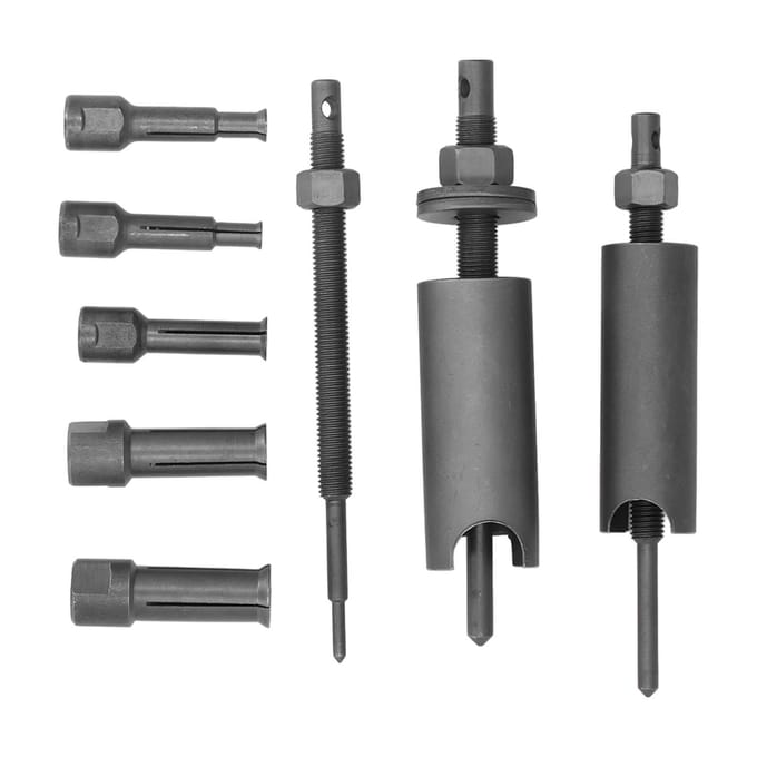 Kit Extracteur de Roulements Internes Matériau Acier Portable Durable Outil Extracteur de Roulements Internes de Moto black