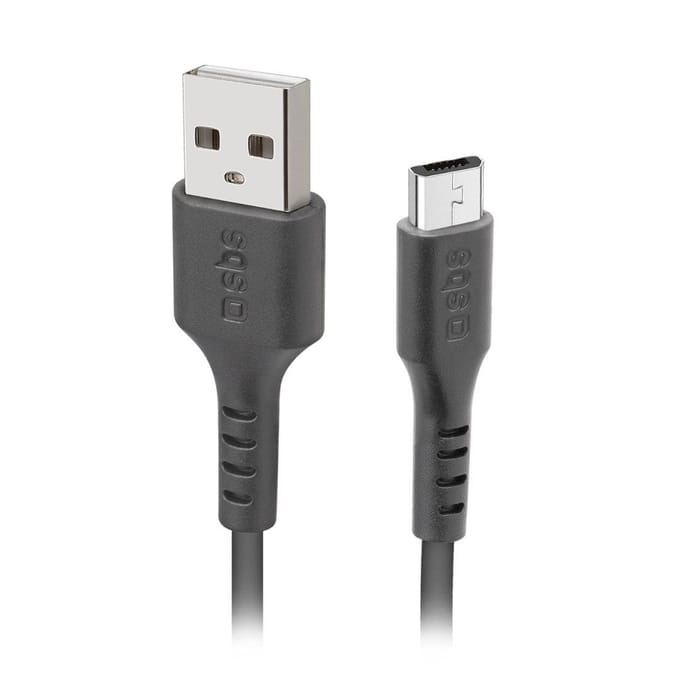 Câble USB-A vers Micro-USB 1m - noir
