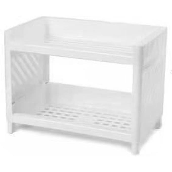 Desktop Opbergplank Multifunctioneel Praktisch Duurzaam Desktop Organizer voor Slaapkamer Wit white