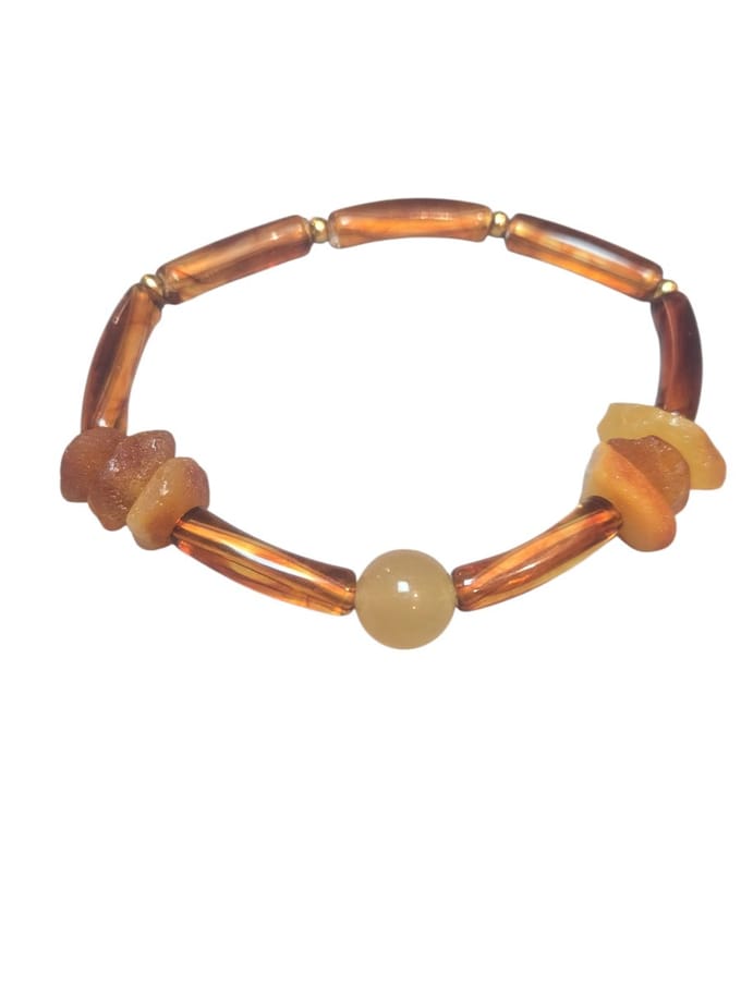 amber/ barnsteen armband.