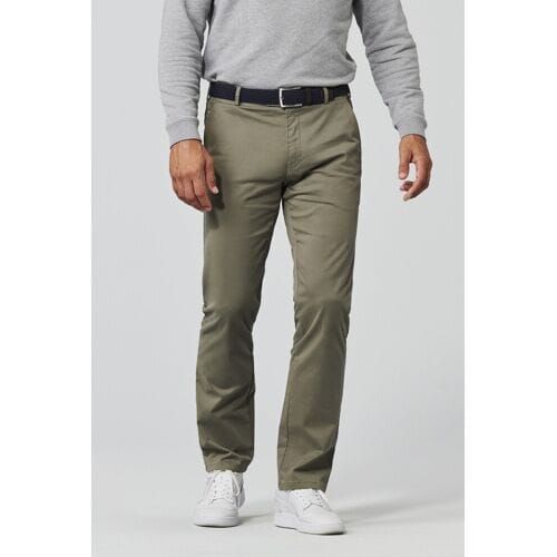 Meyer Broek Roma Fairtrade Cotton Flatfront Olive / male