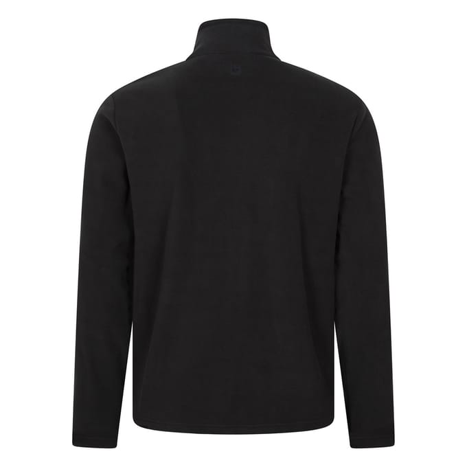 Mountain Warehouse Heren Raso Full Zip Fleece Top (Zwart)