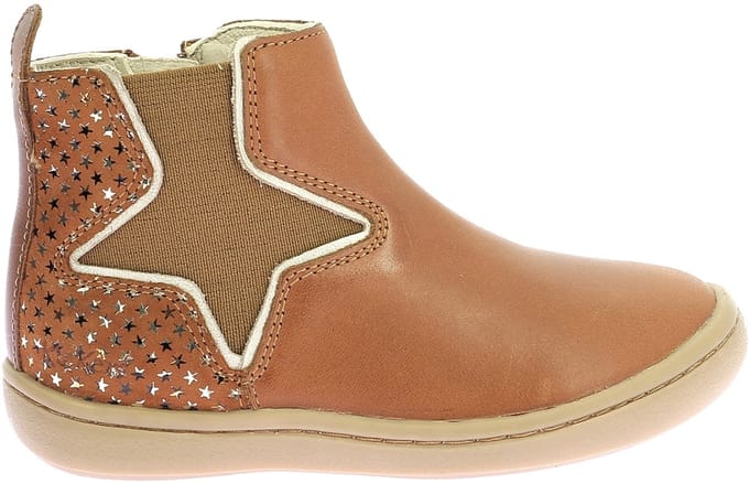 Hoge leren sneakers voor kinderen: Kick Popstar