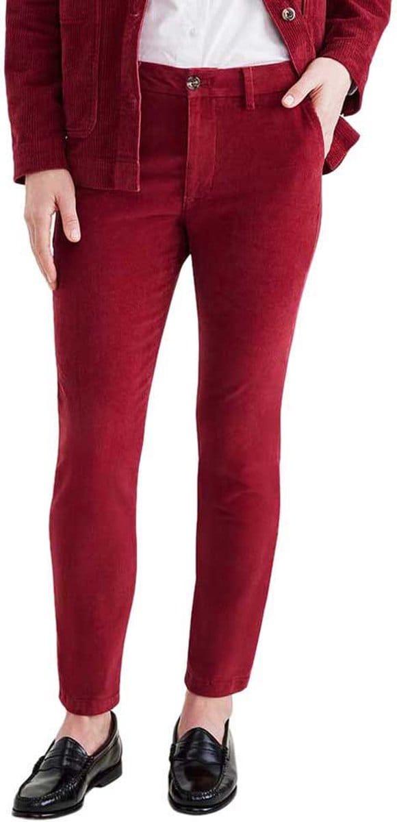 Dockers Weekend Skinny Chino Broek Rood 28 / 27 Vrouw