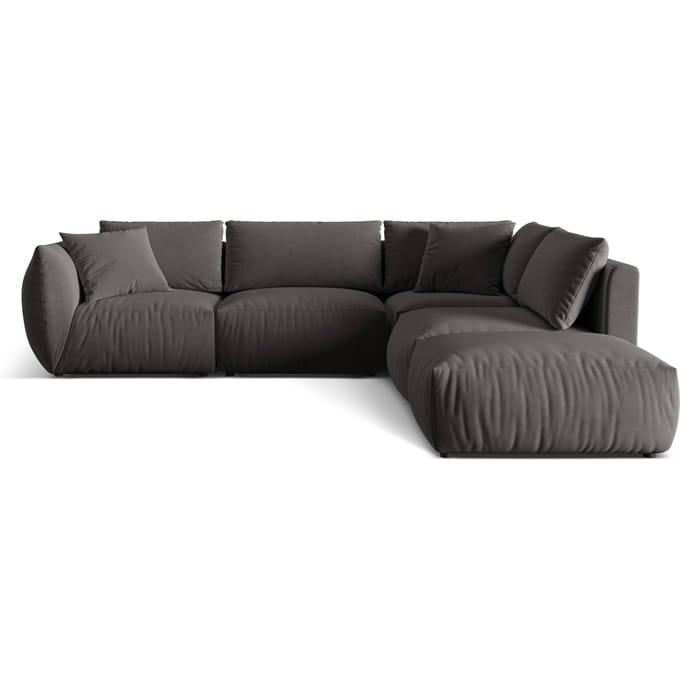 Hoekbank Christ 4-zits links velvet | Micadoni