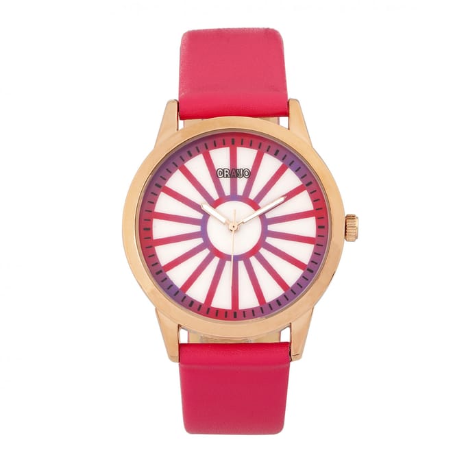 Crayo elektrisch unisex horloge