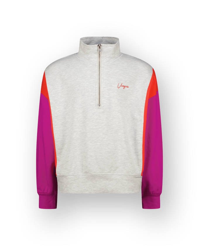 Vingino Girls Nilone Sweater Light Grey Melee Größe: 2 | Strickjacken Outlet | kids | Grau