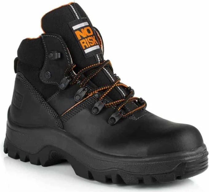 No Risk Armstrong Hoog S3 - zwart - 41
