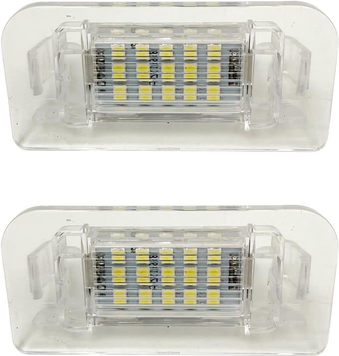 Kentekenverlichting Set - Achterlicht Verlichting - Auto Verlichting - OEM Kwaliteit - 2 Stuks - Wit
