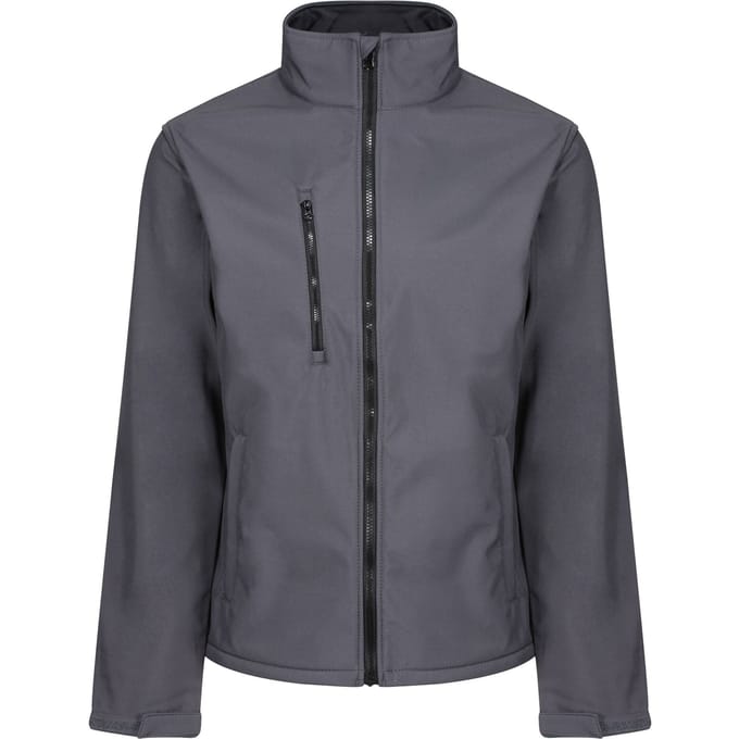 Regatta Heren Ablaze Softshell 3 Layer Soft Shell Jas (Afdichting Grijs/Zwart)