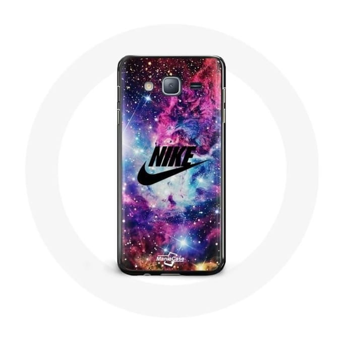 Coque pour Samsung Galaxy j3 2016 Nike Logo Espace Coloré