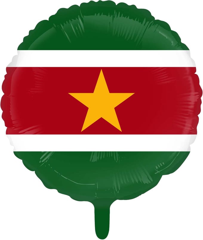 Folieballon Suriname (46cm)