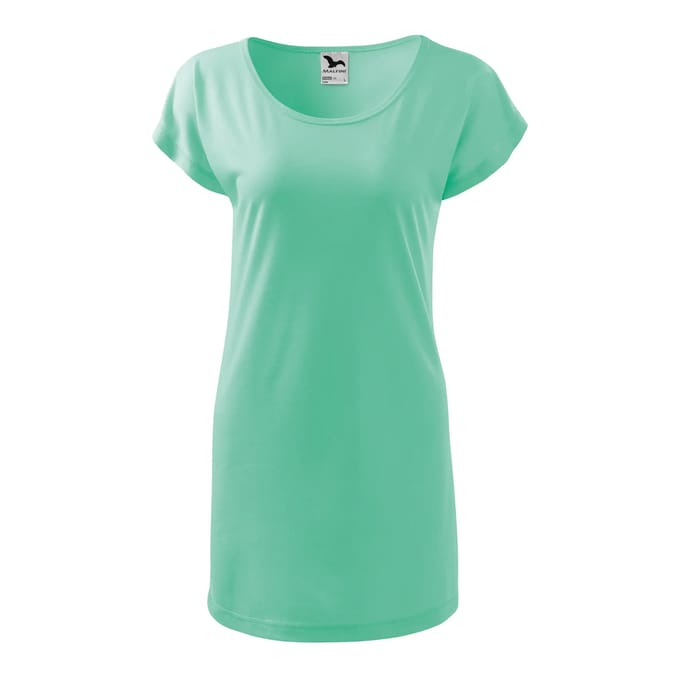 Dames t-shirt jurk Malfini Love 123