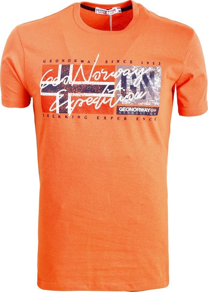 Geographical Norway Expedition Shirt Oranje Jozep - M
