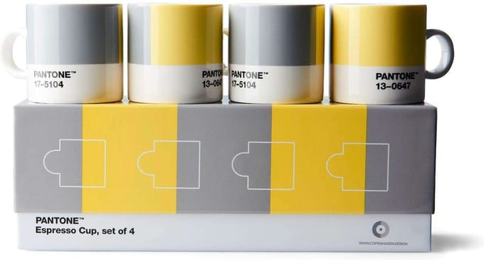 Copenhagen Design - COY21 Espresso Cup 120 ml Set of 4 Pieces Giftbox